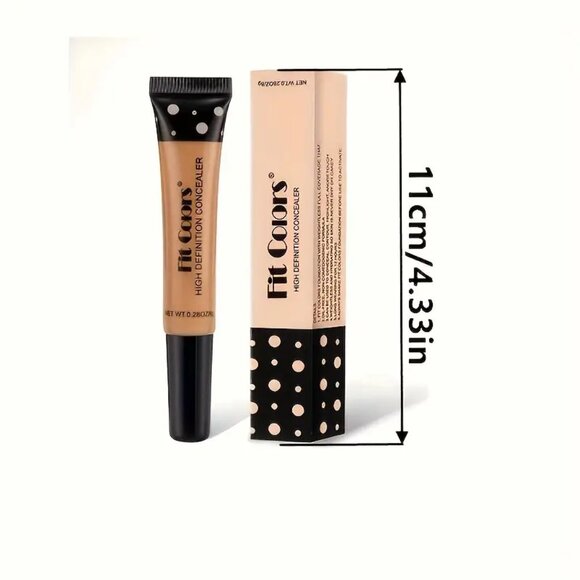 8-color Soft Hose Concealer Cream Nourishing Liquid Foundation Liquid Concealer - Picture 4 of 6